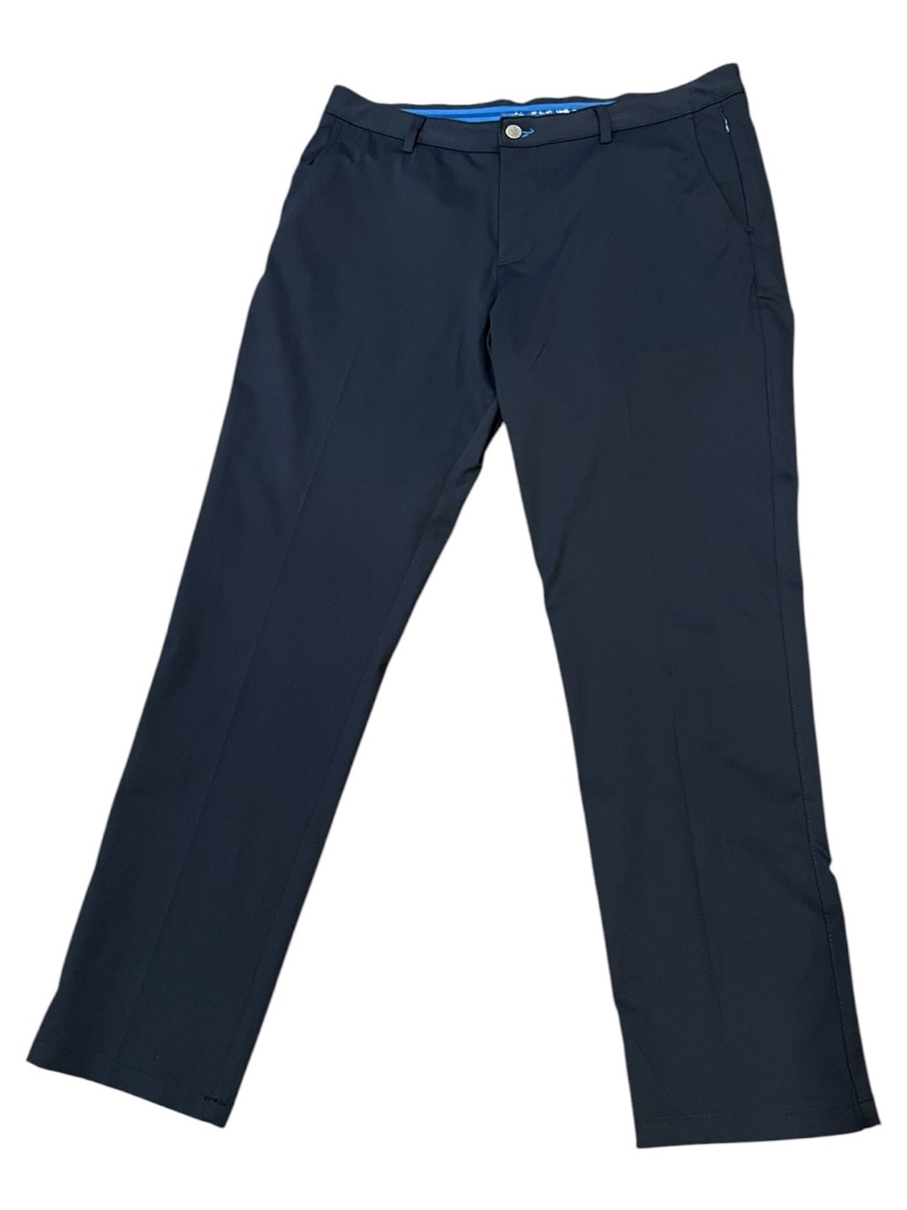 Twillory Tailored Fit Performance Golf Pants Dark Navy Size 36 Waist 32” Inseam